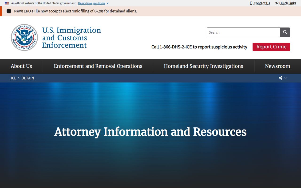 ICE Detainee Locator 60-day released custody rule for Licking County transfers